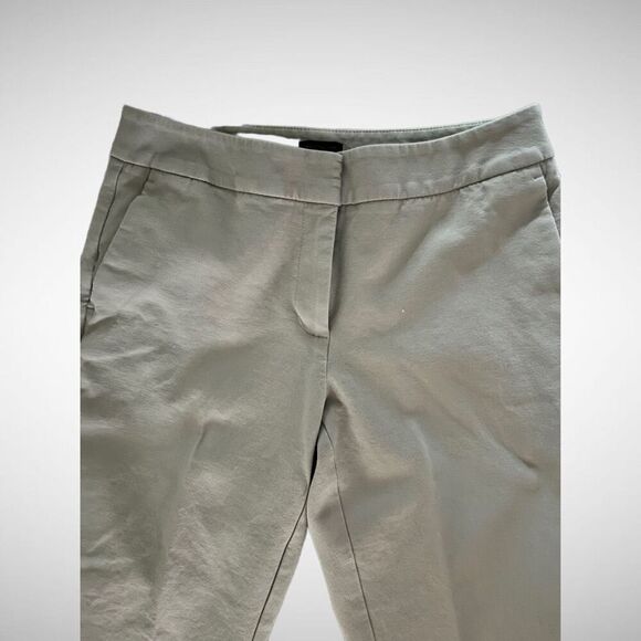 Ann Taylor Factory Ankle Cropped Cuffed Pants, Size: Curvy 4 - Picture 3 of 8